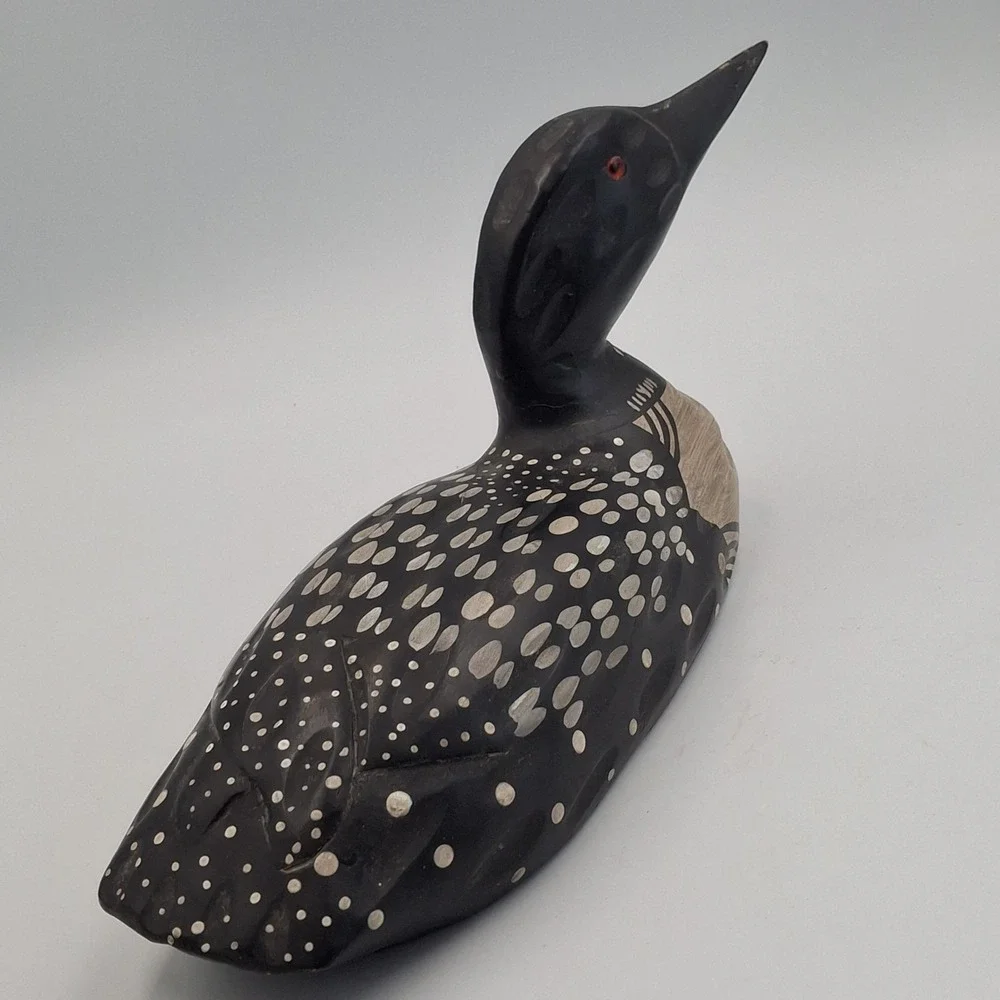 Heritage Mint Ltd Carved Wood Loon Decoy 13